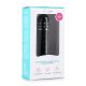 Vibratore a Stelo Intrecciato Easytoys Diamond - Nero 