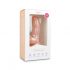 Dildo realistico con testicoli e ventosa Easytoys (15cm) - colore naturale 