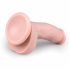 Dildo realistico con testicoli e ventosa Easytoys (15cm) - colore naturale 