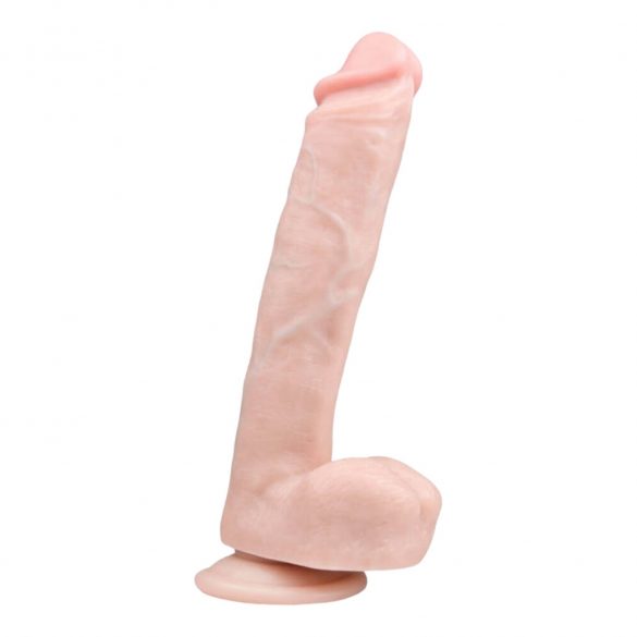 Dildo Grande e Realistico con Ventosa e Testicoli - Colore Naturale (Lunghezza 26,5cm) 