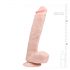 Dildo Grande e Realistico con Ventosa e Testicoli - Colore Naturale (Lunghezza 26,5cm) 