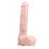 Dildo Grande e Realistico con Ventosa e Testicoli - Easytoys (29,5cm) - Color Carne 