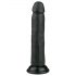 Easytoys - Dildo realistico con ventosa (20,5 cm) - nero