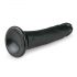 Easytoys - Dildo realistico con ventosa (20,5 cm) - nero