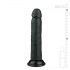 Easytoys - Dildo realistico con ventosa (20,5 cm) - nero