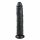 Dildo Extra Grande con Ventosa Easytoys (28,5cm) - Nero 