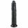 Dildo Extra Grande con Ventosa Easytoys (28,5cm) - Nero 