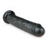 Easytoys - dildo extra grande con ventosa (28,5 cm) - nero