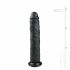 Dildo Extra Grande con Ventosa Easytoys (28,5cm) - Nero 