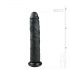 Easytoys - dildo extra grande con ventosa (28,5 cm) - nero