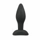 Plug Anale in Silicone Piccolo Easytoys (Nero) 