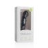 Dildo Anale Rigato con Ventosa Easytoys (14cm) - Nero 