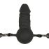 Mordacchia boccale con dildo Easytoys (nero) 