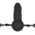 Easytoys - Succhialo! Bavaglio con dildo (nero)