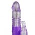 Easytoys Bunny - vibratore rotante-oscillante (viola)