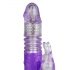 Easytoys Bunny - vibratore rotante-oscillante (viola)