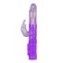 Vibratore Bunny rotante e spingente (viola)