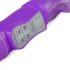 Vibratore Bunny rotante e spingente (viola)