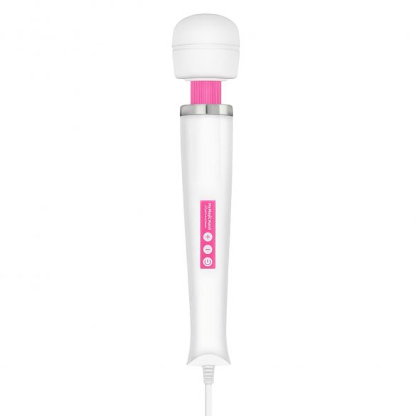 MyMagicWand - Vibratore Massaggiante Potente (Bianco-Rosa) 