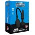 MenzStuff L - dildo anale con base a pompa - nero (grande)