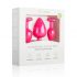 Set di Dildo Anali Easytoys Diamond con Gioielli (Rosa) 