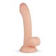 Real Fantasy Vince - Dildo con testicoli e prepuzio - 19,5 cm (naturale)