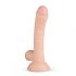 Real Fantasy Vince - Dildo con testicoli e prepuzio - 19,5 cm (naturale)