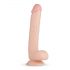 Dildo Realistico Elvin XL con Testicoli - 28cm (Color Carne) 