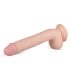 Dildo Realistico Elvin XL con Testicoli - 28cm (Color Carne) 