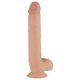 Vibratore Realistico Ricaricabile Elvin - Real Fantasy - 28cm (colore naturale) 