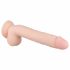 Vibratore Realistico Ricaricabile Elvin - Real Fantasy - 28cm (colore naturale) 