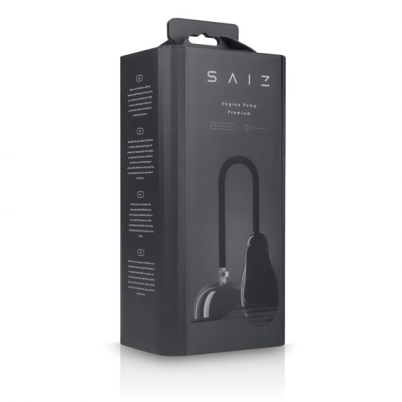 Saiz Premium - pompa automatica per intimi (trasparente-nero)