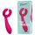 Easytoys Couple - vibratore per coppia impermeabile e ricaricabile (rosa)