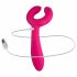 Vibratore di coppia ricaricabile ed impermeabile Easytoys (rosa) 