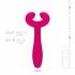 Vibratore di coppia ricaricabile ed impermeabile Easytoys (rosa) 