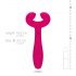 Vibratore di coppia ricaricabile ed impermeabile Easytoys (rosa) 