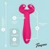 Vibratore di coppia ricaricabile ed impermeabile Easytoys (rosa) 