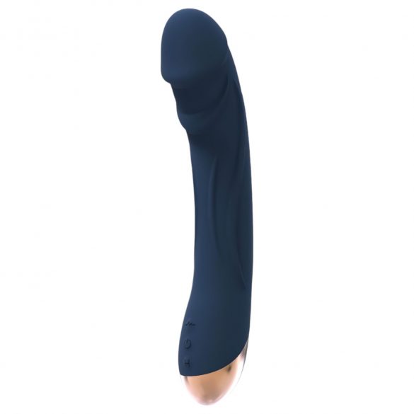 Vibratore G-spot ricaricabile e riscaldante Goddess Boreas (blu) 