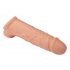 Estensore RealTouch 6,5 in Silicone Naturale - Guaina Fallica (17cm) 