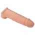 Estensore RealTouch 6,5 in Silicone Naturale - Guaina Fallica (17cm) 