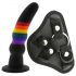 Colorful Love - dildo indossabile (colorato)