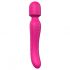 Vibes of Love Wand - vibratore massaggiante ricaricabile e riscaldante (rosa)