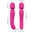 Vibes of Love Wand - vibratore massaggiante ricaricabile e riscaldante (rosa)