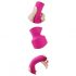 Vibes of Love Wand - vibratore massaggiante ricaricabile e riscaldante (rosa)