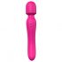 Vibes of Love Wand - vibratore massaggiante ricaricabile e riscaldante (rosa)