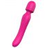 Vibes of Love Wand - vibratore massaggiante ricaricabile e riscaldante (rosa)