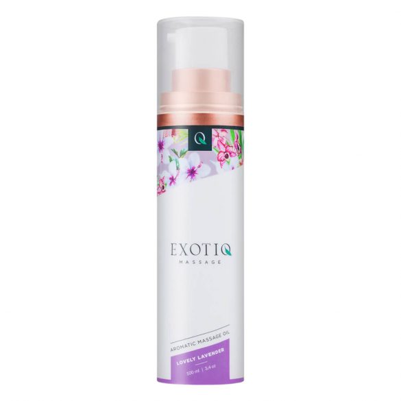 Olio da massaggio profumato Exotiq alla lavanda (100ml) 