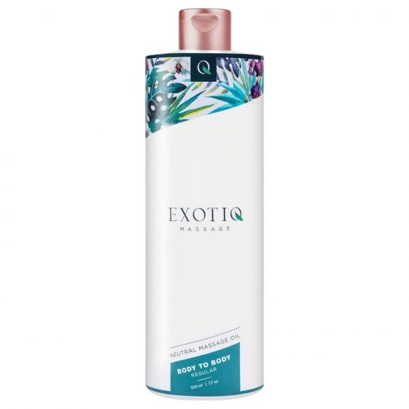 Exotiq Olio da Massaggio Corpo a Corpo - Duraturo (500ml) 