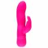 Vibratore Rabbit Flessibile con Stimolatore Clitorideo Easytoys - Rosa 