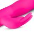 Vibratore Rabbit Flessibile con Stimolatore Clitorideo Easytoys - Rosa 